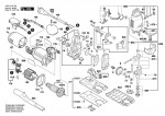 Bosch 0 601 510 703 Gst 135 Ce Orbital Jigsaw 230 V / Eu Spare Parts